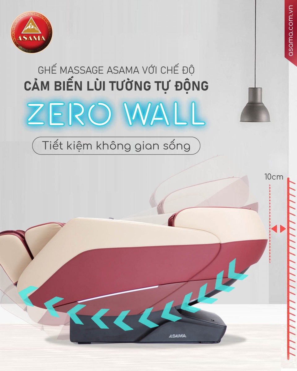 ghế massage Asama as-100 trắng
