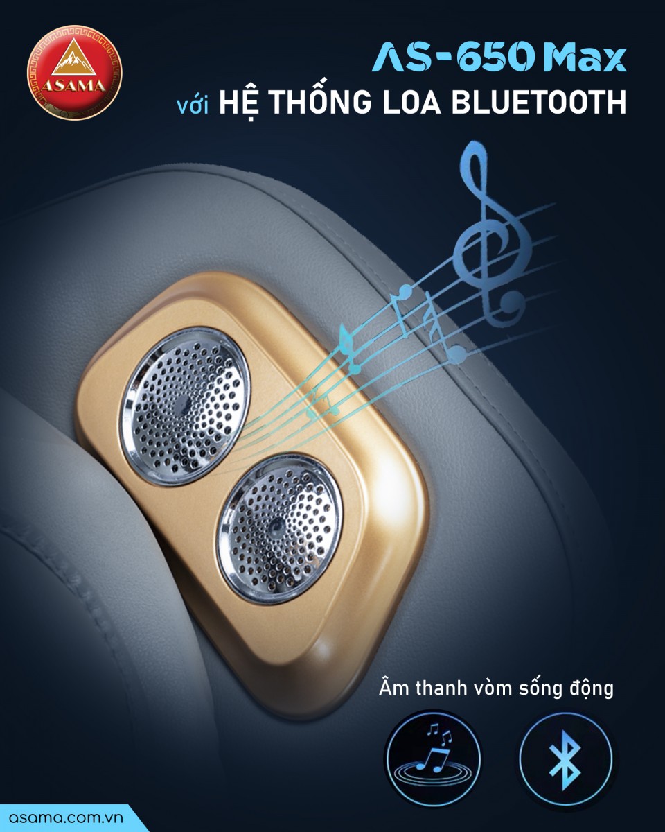 ghế massage Asama as-100 trắng