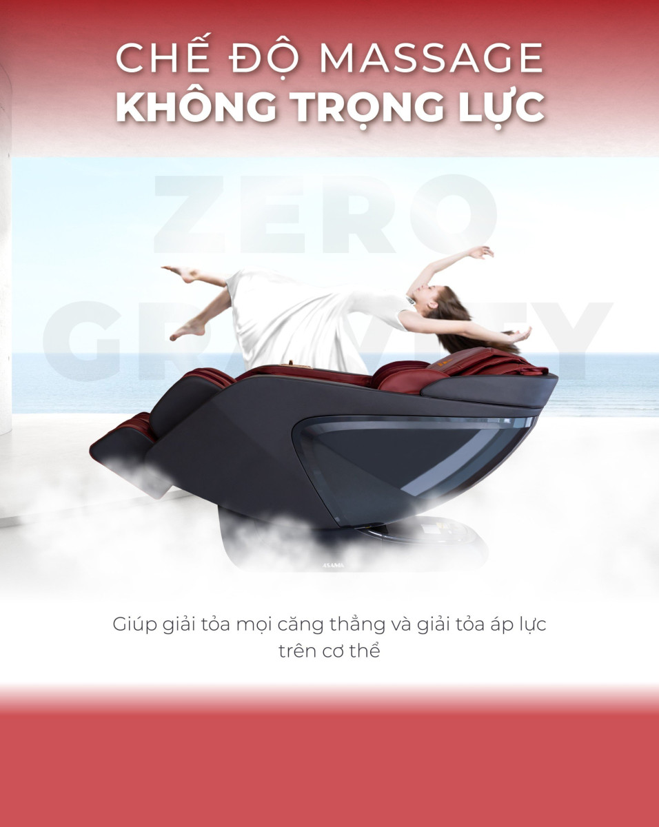 MASSAGE KHÔNG TRỌNG LỰC “ ZERO GRAVITY “ NÂNG NIU CƠ THỂ 