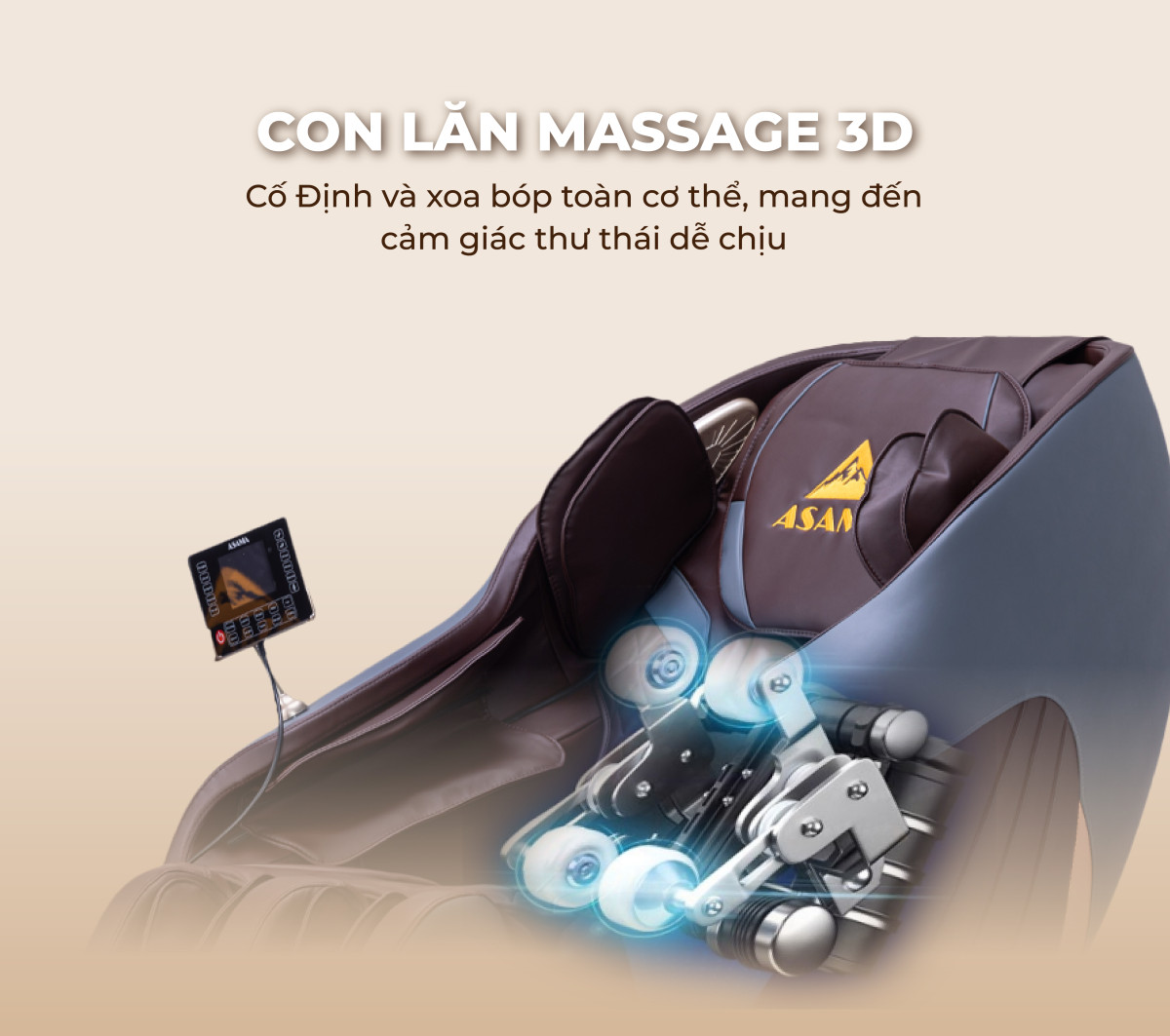 CON LĂN MASSAGE 3D