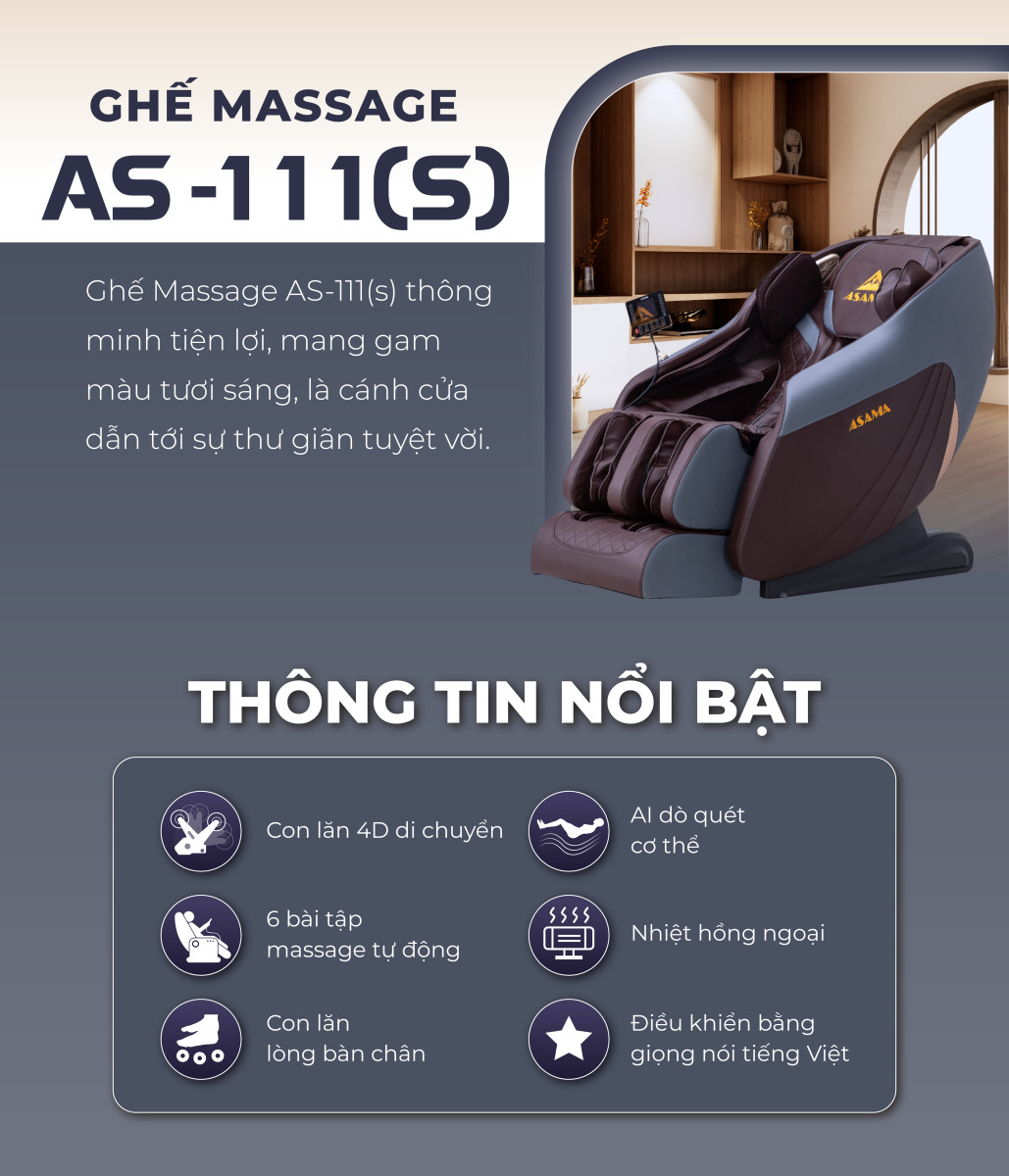 ghe massage asama as 111