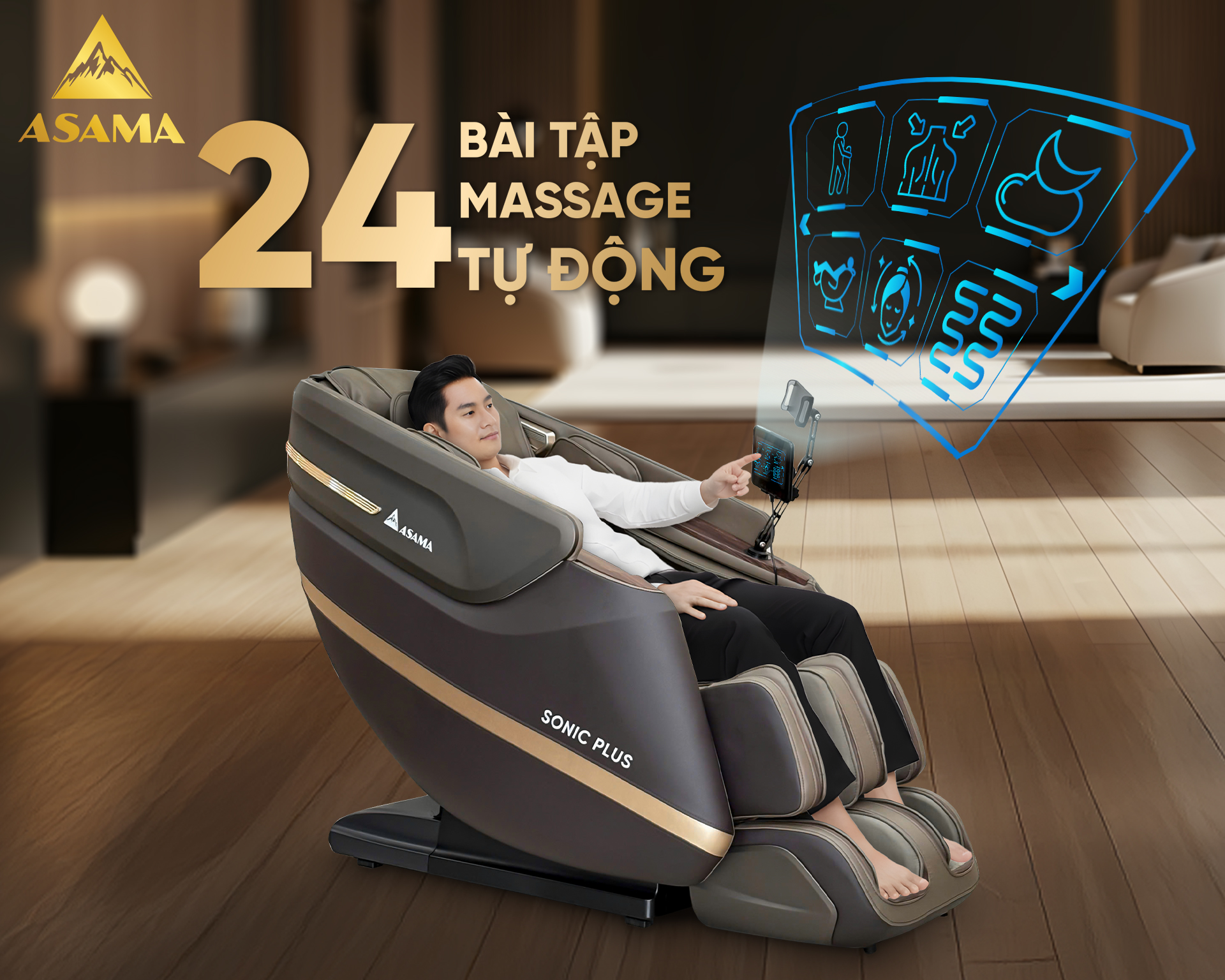 24 bài tập massage tự động