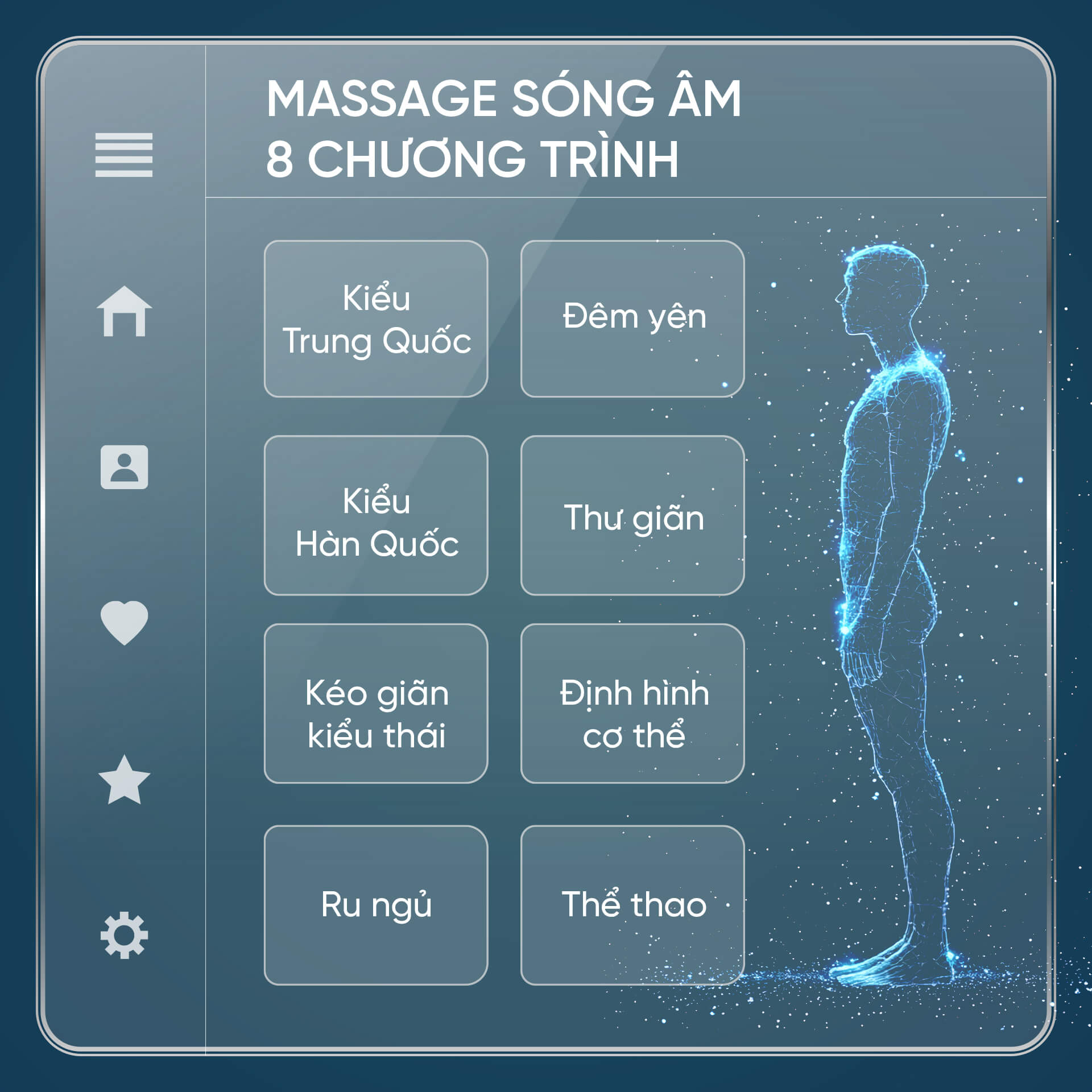 8 bài tập masage tự động sóng âm