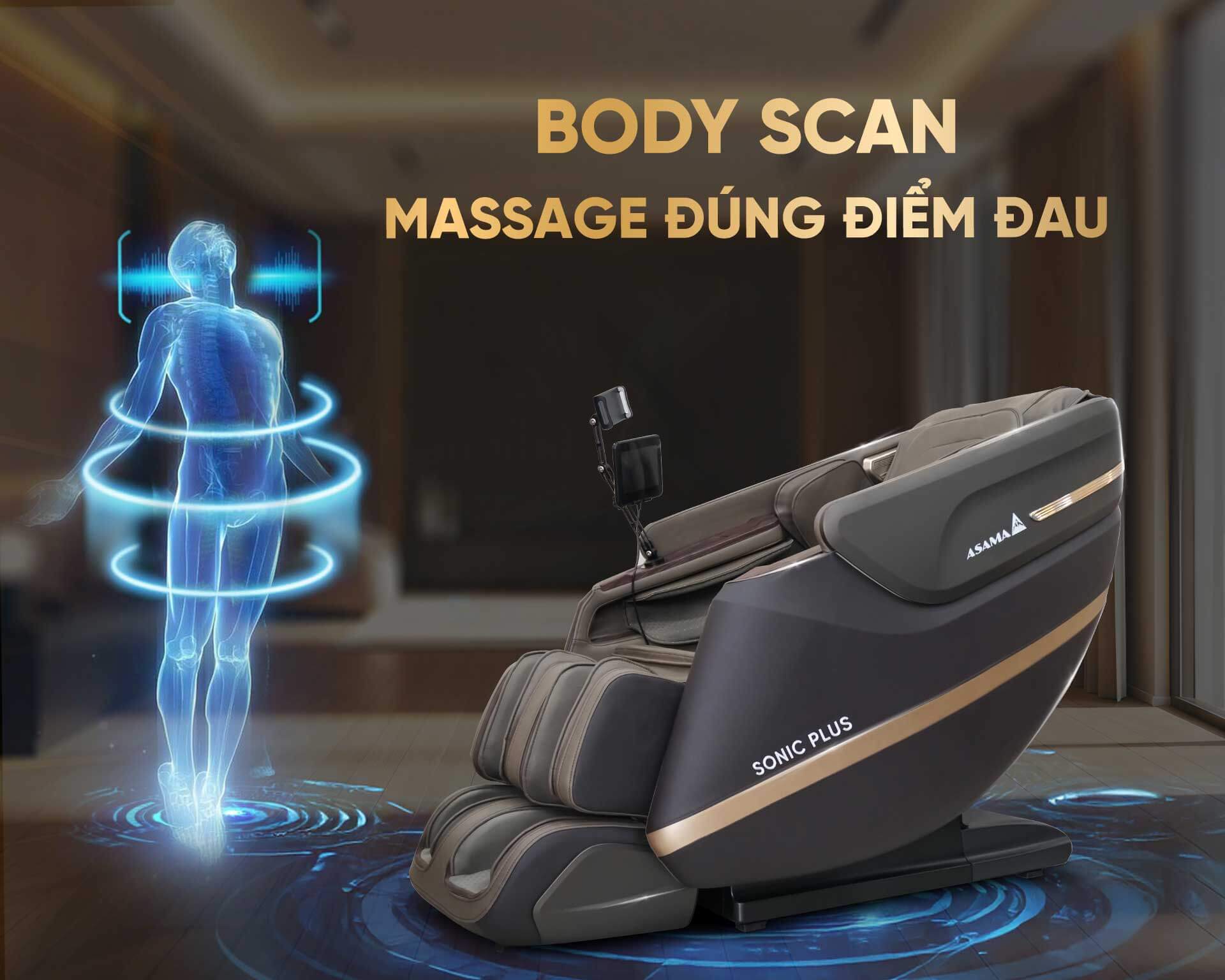 body scan masage dung diem dau